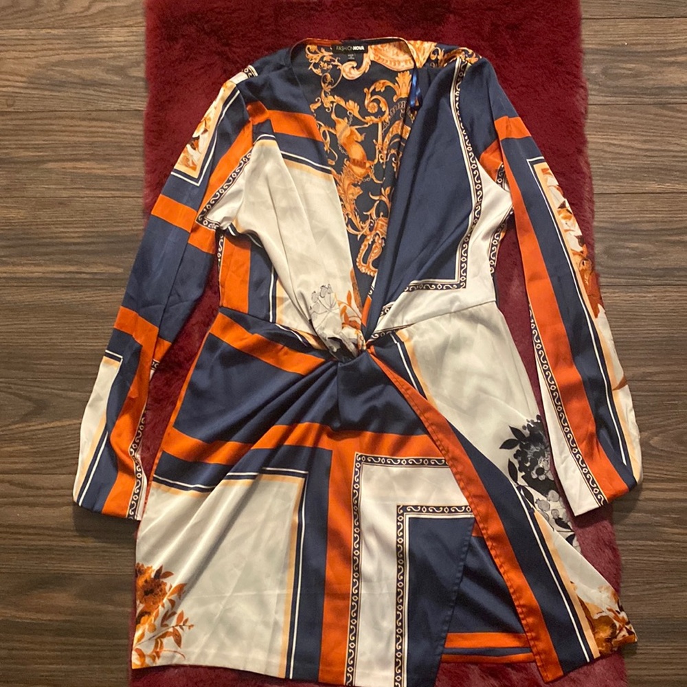 Fashion nova silk dress